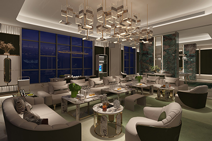 溫州濱江中心會(huì)客廳